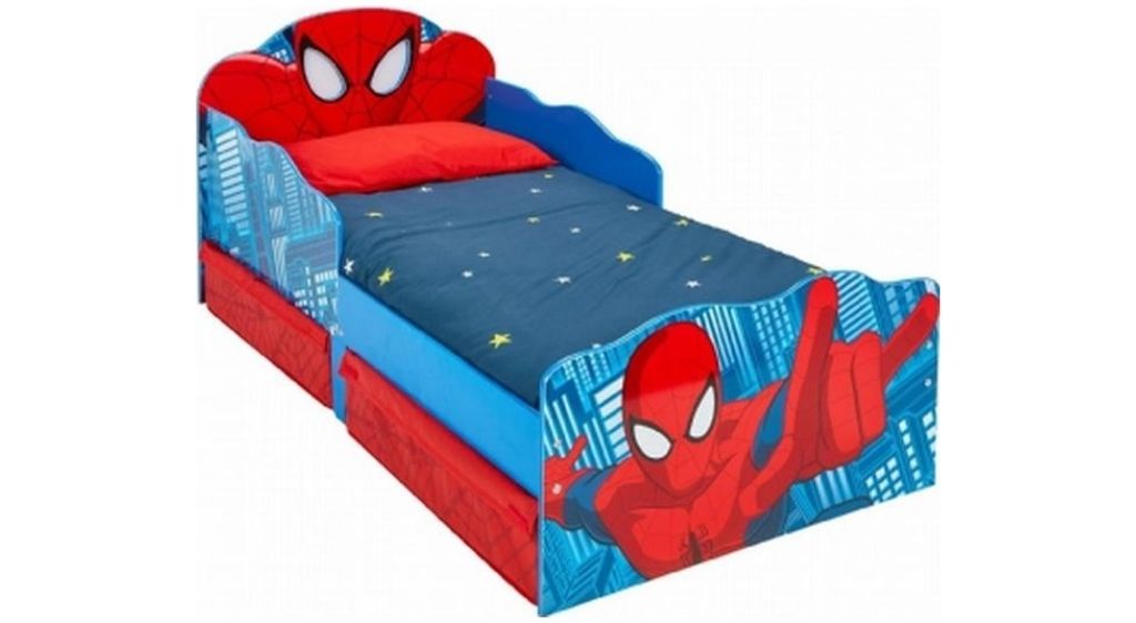 Spiderman børneseng