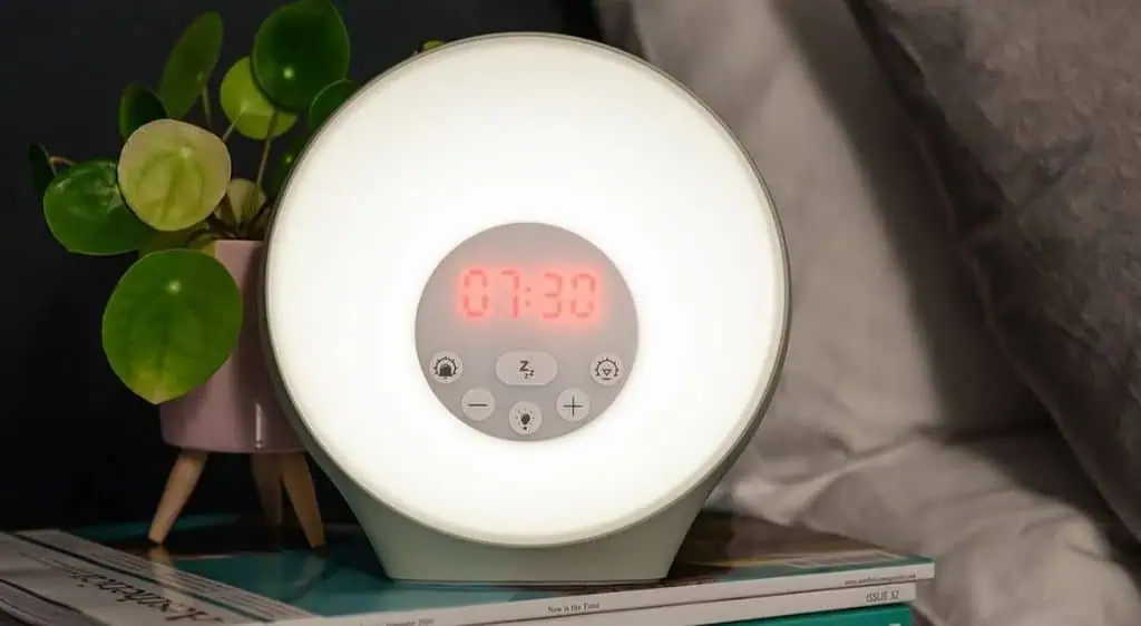 Lumie Wake-up lampe - Vækkeur med lysterapi