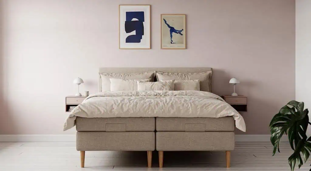 Venus - 180x210 cm seng med elevation for kræsne syvsovere