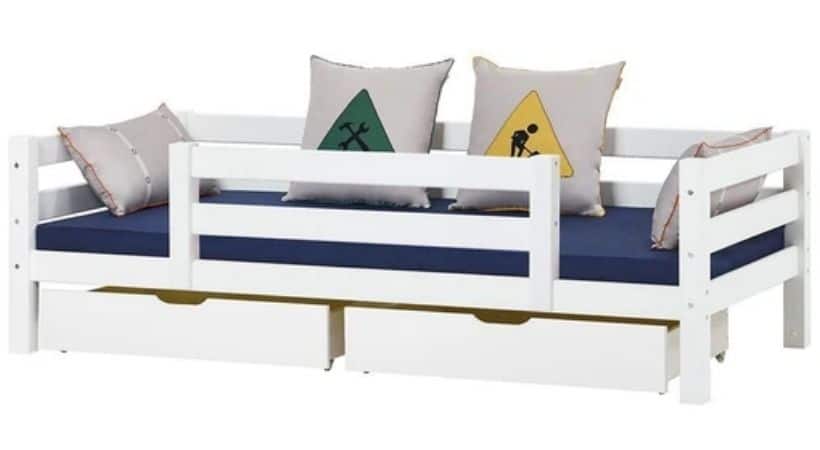Hoppekids Premium - 90x200 seng med ½ sengehest